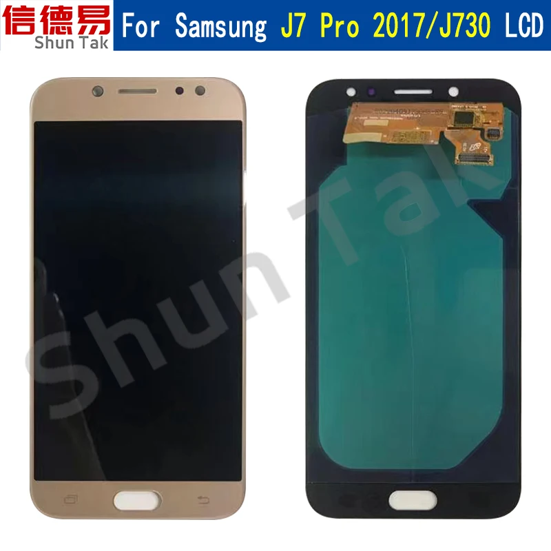 

5.5'' AMOLED Display for SAMSUNG Galaxy J7 Pro J730 LCD For SAMSUNG J7 2017 Display Touch Screen Digitizer J730F