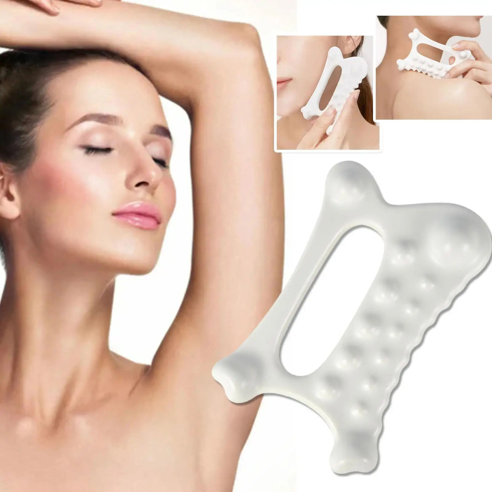 Ceramic Gua Sha Sculpting Tool, Gua Sha Face And Body Massager, Ceramic Physical Massage Scraping Gua Sha Board For Leg Arm Back
Ceramic Gua Sha Sculpting Tool, Gua Sha Face And Body Massager, Ceramic Physical Massage Scraping Gua Sha Board For Leg Arm Back