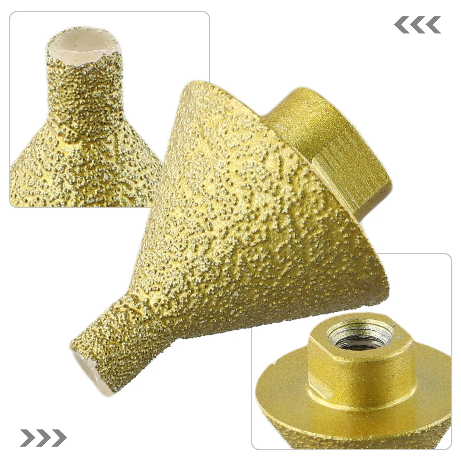 M10 Thread Diamond Chamfer Countersink Bits Cone Carve Polishing Grinding Wheel Angle Grinder Milling Tile Cutter Chamferer
M10 Thread Diamond Chamfer Countersink Bits Cone Carve Polishing Grinding Wheel Angle Grinder Milling Tile Cutter Chamferer