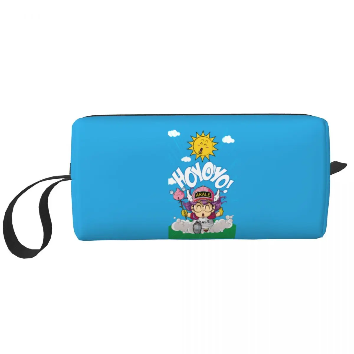 

Dr.Slump Arale Kawaii Makeup Bag Travel Cosmetic Bag Men Women Dr Slump Cute Cartoon Toiletry Bag Dopp Kit