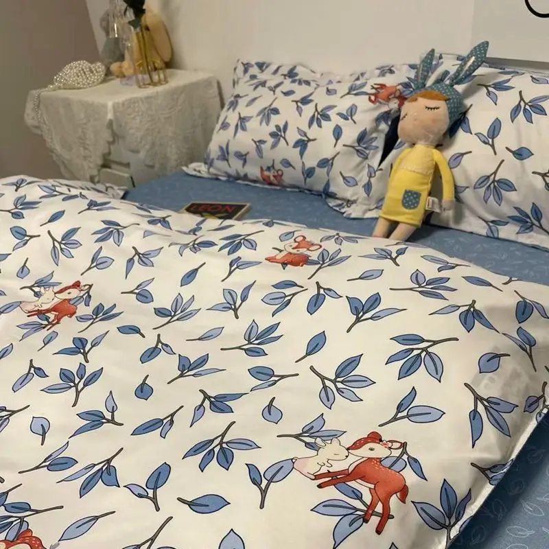 Bedclothes Bed Sheets Set Duvet Couple Double Bed Sheet Bedspread Comfort Sets Bedsheets Set with Pillow... Bed Linen 2 Slept
Bedclothes Bed Sheets Set Duvet Couple Double Bed Sheet Bedspread Comfort Sets Bedsheets Set with Pillow... Bed Linen 2 Slept