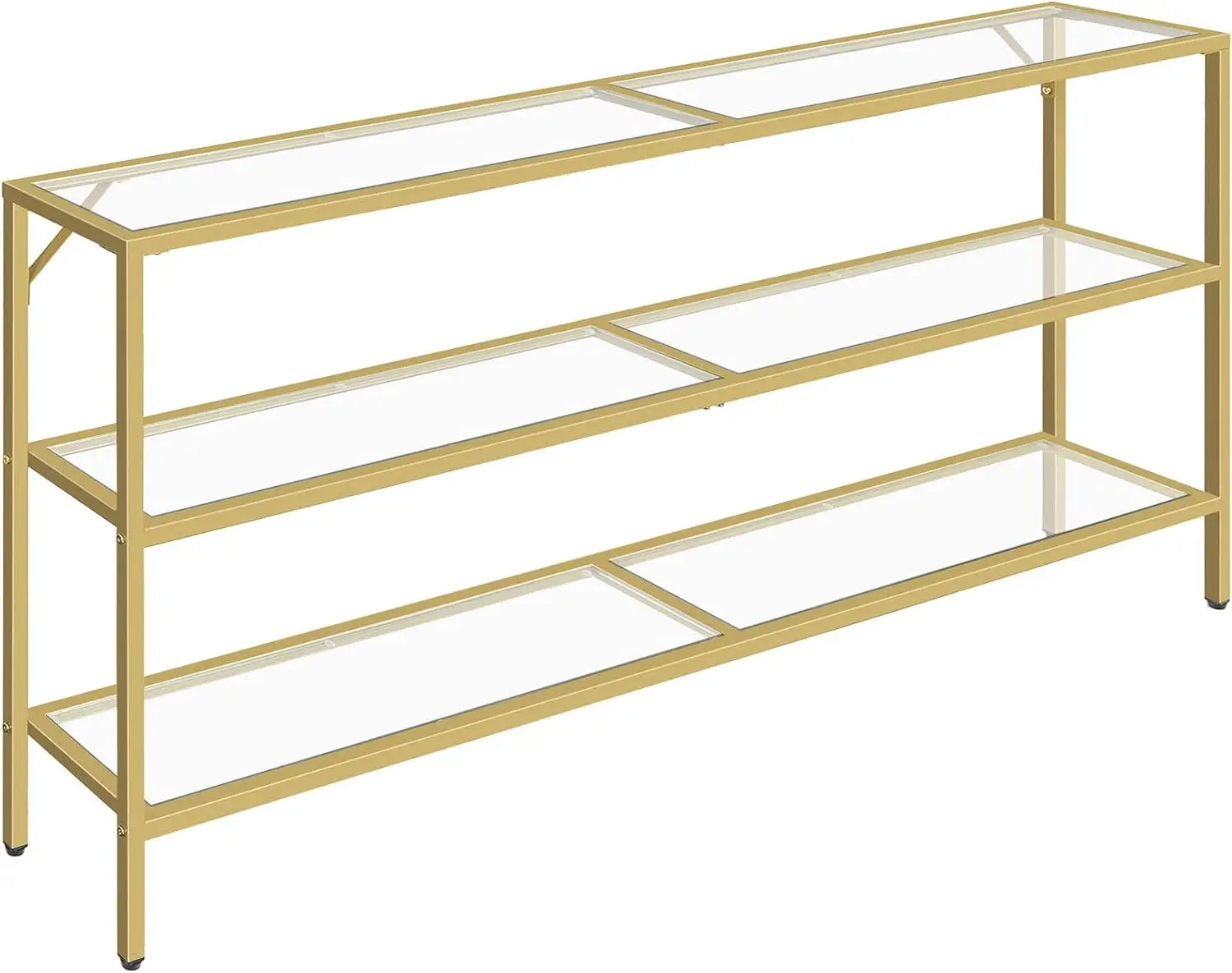 Console Table, Gold Sofa Table, 3 Tier Entryway Table, Narrow Hallway Table with 3 Shelves, Modern Style, Tempered Glass Shelf f
Console Table, Gold Sofa Table, 3 Tier Entryway Table, Narrow Hallway Table with 3 Shelves, Modern Style, Tempered Glass Shelf f