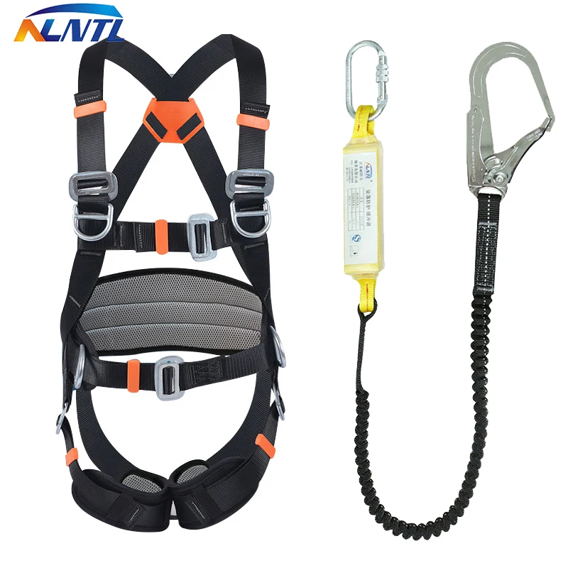Five-point Aerial Work Safety Belt High-altitude Outdoor Rock Climbing Training Full Body Harness Protective Supplies Safe Rope
Five-point Aerial Work Safety Belt High-altitude Outdoor Rock Climbing Training Full Body Harness Protective Supplies Safe Rope