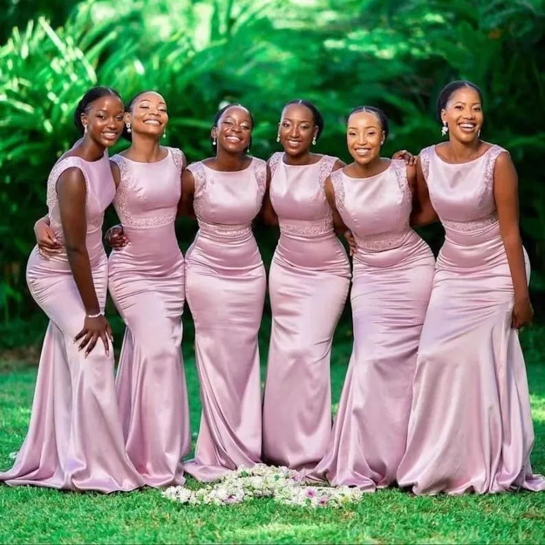 Pink Bridesmaid Dresses One Shoulder Mermaid Satin Lace Crystal With Zipper Back Wedding Party Bridemaid Gown 01
Pink Bridesmaid Dresses One Shoulder Mermaid Satin Lace Crystal With Zipper Back Wedding Party Bridemaid Gown 01