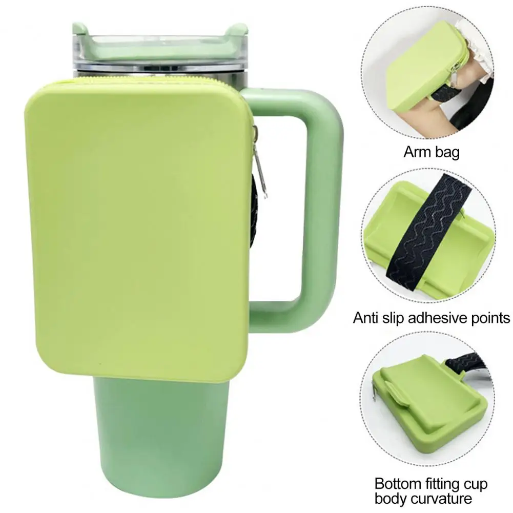 Anti-fall Water Cup Sleeve Silicone Water Bottle Bag with Zipper Design Portable Coin Purse for Outdoor Sports Traveling Mug
Anti-fall Water Cup Sleeve Silicone Water Bottle Bag with Zipper Design Portable Coin Purse for Outdoor Sports Traveling Mug