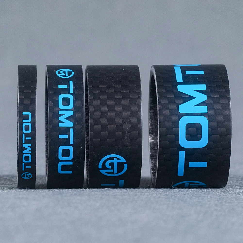TOMTOU Matte Carbon Fiber Headset Fork Spacer 5mm 10mm 15mm 20mm Bicycle Accessories
TOMTOU Matte Carbon Fiber Headset Fork Spacer 5mm 10mm 15mm 20mm Bicycle Accessories