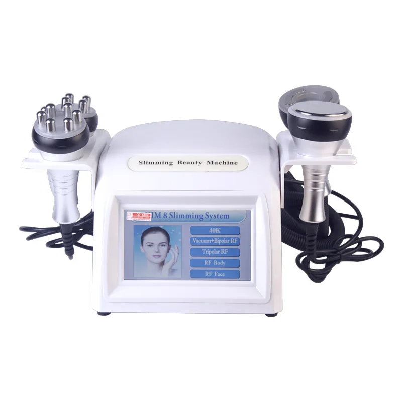 Radio Frequency Bipolar Slimming 40K Ultrasonic Cavitation 5 in 1 Cellulite Removal Machine Vacuum Weight Loss Beauty Equipme
Radio Frequency Bipolar Slimming 40K Ultrasonic Cavitation 5 in 1 Cellulite Removal Machine Vacuum Weight Loss Beauty Equipme