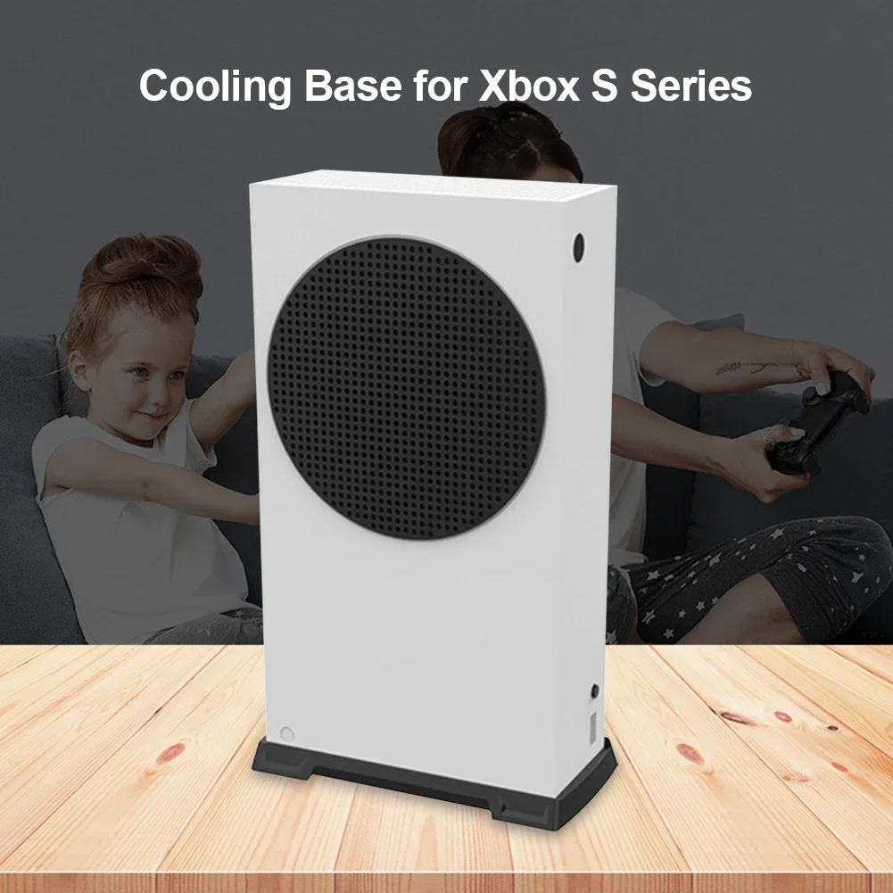 

For Xbox S Series Vertical Stand with Built-in Cooling Vents Game Console Holder Station Cooling Base for Xbox Game Accessories