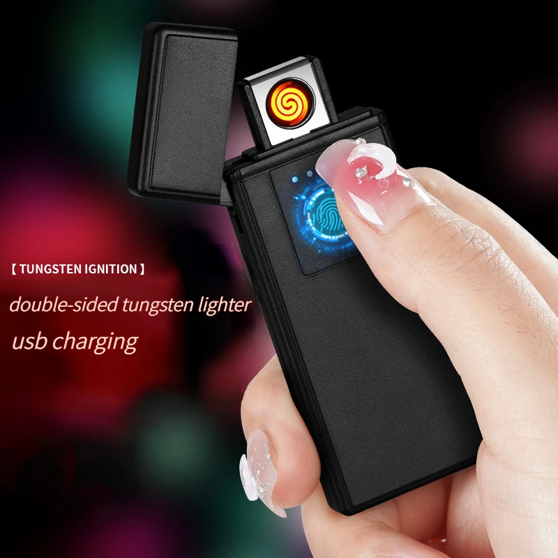 Touch-Sensitive Electric Lighter Usb Rechargeable Charging Double-sided Ignition Windproof Smoking Tool Men Gift
Touch-Sensitive Electric Lighter Usb Rechargeable Charging Double-sided Ignition Windproof Smoking Tool Men Gift