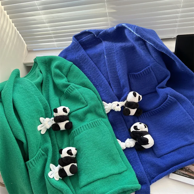 2022 New Autumn And Winter Women's Slouchy Panda Doll Sweater Coat Top Loose Knitwear Cardigan Fashion
2022 New Autumn And Winter Women's Slouchy Panda Doll Sweater Coat Top Loose Knitwear Cardigan Fashion
