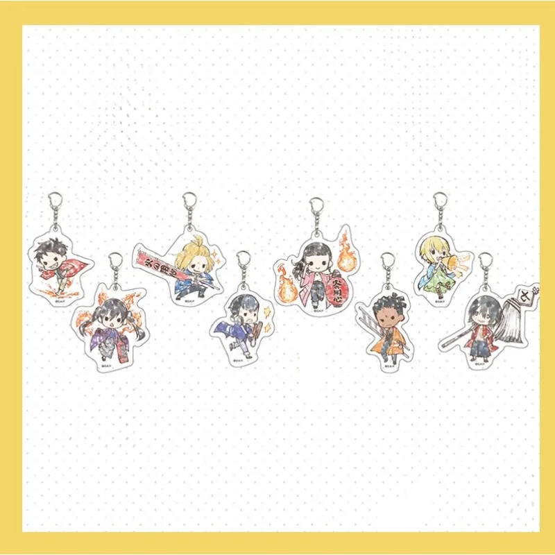 Game Shinra Kusakabe Arthur Boyle Takehisa Hinawa Maki Oze Keychain Doll Anime Acrylic Keyring Pendant for Gift
Game Shinra Kusakabe Arthur Boyle Takehisa Hinawa Maki Oze Keychain Doll Anime Acrylic Keyring Pendant for Gift