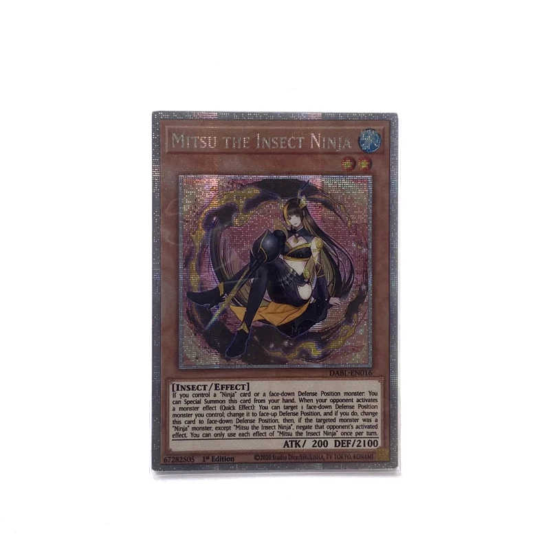Прокси-карты «сделай сам» ORICA YUGIOH, Mitsu, насекомое, ниндзя, не оригинальные
Прокси-карты «сделай сам» ORICA YUGIOH, Mitsu, насекомое, ниндзя, не оригинальные