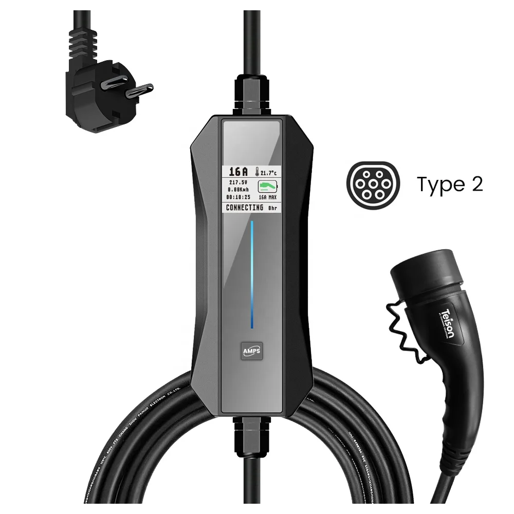 Teison level 2 home ev portable charger type 2 electric vehicles charging station
Teison level 2 home ev portable charger type 2 electric vehicles charging station