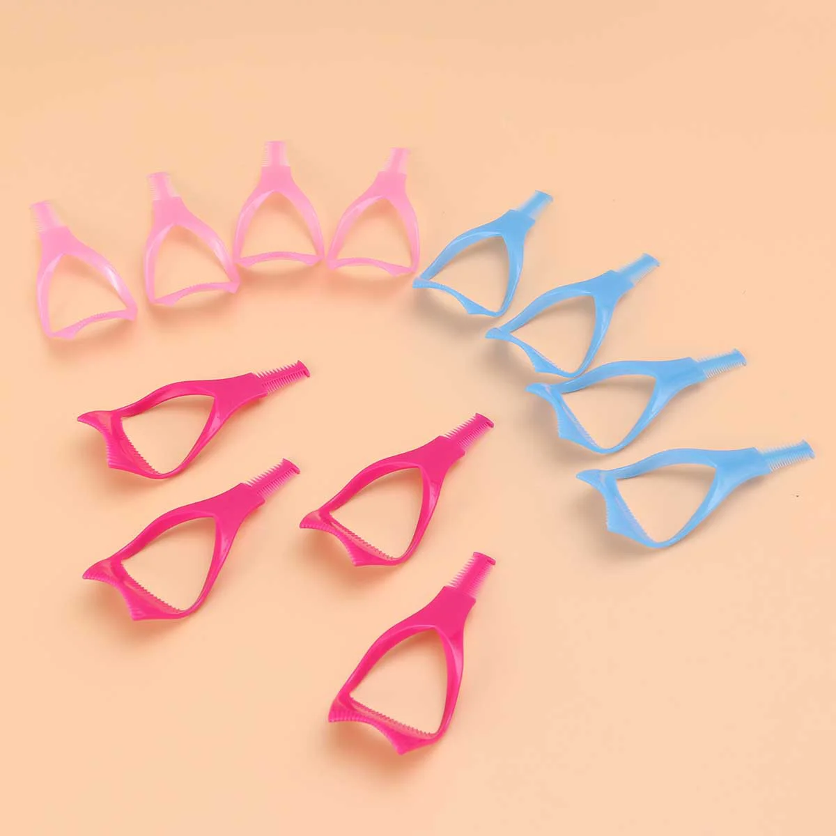 

Mascara Shield Applicator Guard Eyelashes Tools Plastic Makeup Cosmetic Eyelash Brush Curler