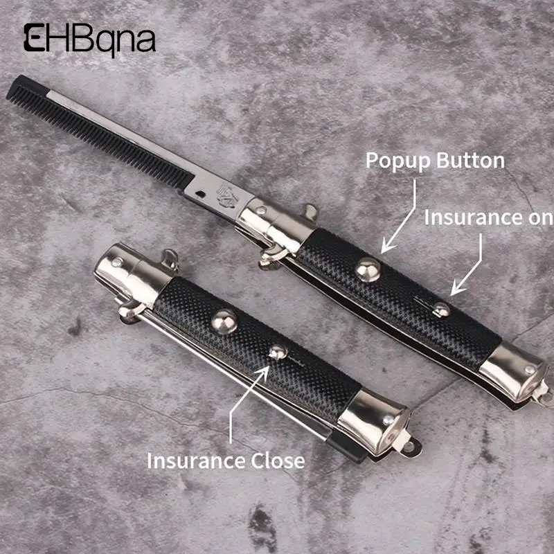 Switch Blade Comb Switch Blade Comb Pocket Hair Brush Automatic Pocket Folding Flick Hair Comb For Beard Mustache Head April
Switch Blade Comb Switch Blade Comb Pocket Hair Brush Automatic Pocket Folding Flick Hair Comb For Beard Mustache Head April