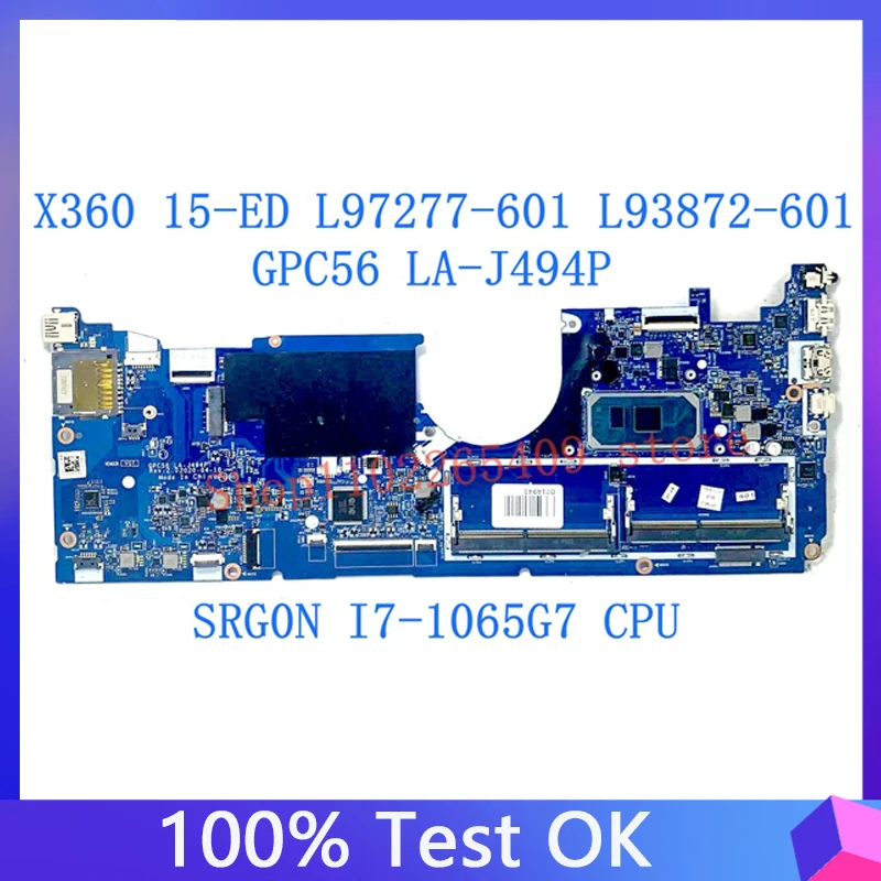Оригинальная системная плата для HP X360 15-ED 15T-ED W/ SRG0N I7-1065G 7 CPU 100% протестирована хорошо
Оригинальная системная плата для HP X360 15-ED 15T-ED W/ SRG0N I7-1065G 7 CPU 100% протестирована хорошо