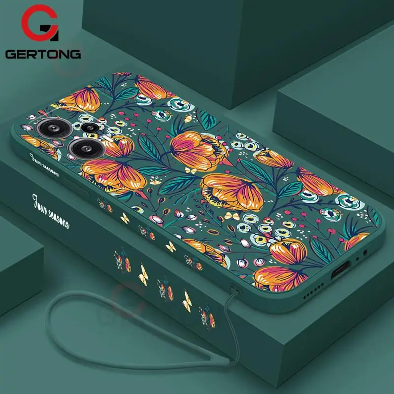 Flowers Leaves Case For Xiaomi Redmi Note 12 Pro Plus 5G 12 4G 12s 11 Pro + 10 8 9 Pro 10s 9s Silicone Phone Cover with Lanyard
Flowers Leaves Case For Xiaomi Redmi Note 12 Pro Plus 5G 12 4G 12s 11 Pro + 10 8 9 Pro 10s 9s Silicone Phone Cover with Lanyard