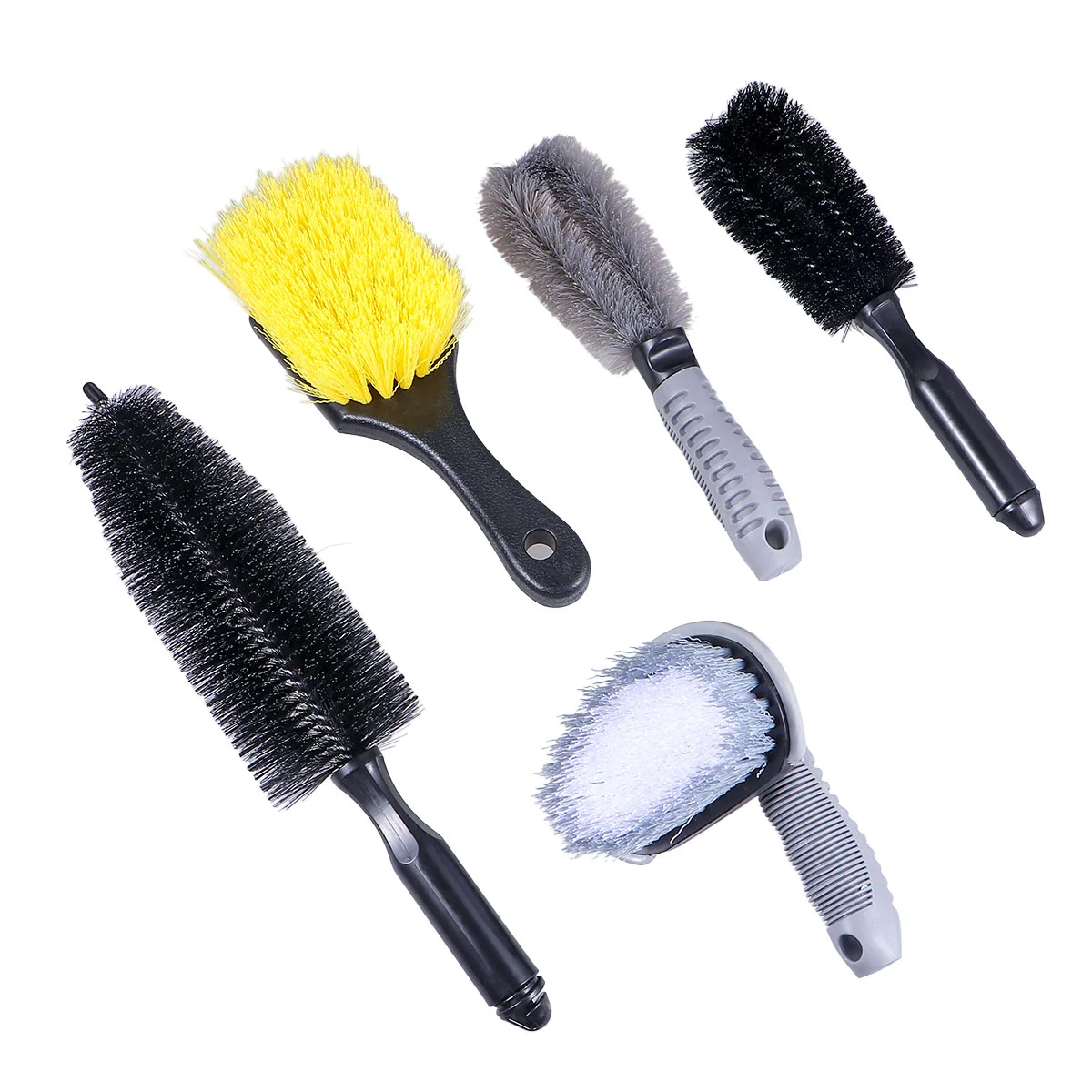 5Pcs Wheel Brush Set Car Wash Brush Brake Tire Scrubber Scratches Wheel Cleaner Detailing Brushes for Trcuk Bus Car
5Pcs Wheel Brush Set Car Wash Brush Brake Tire Scrubber Scratches Wheel Cleaner Detailing Brushes for Trcuk Bus Car