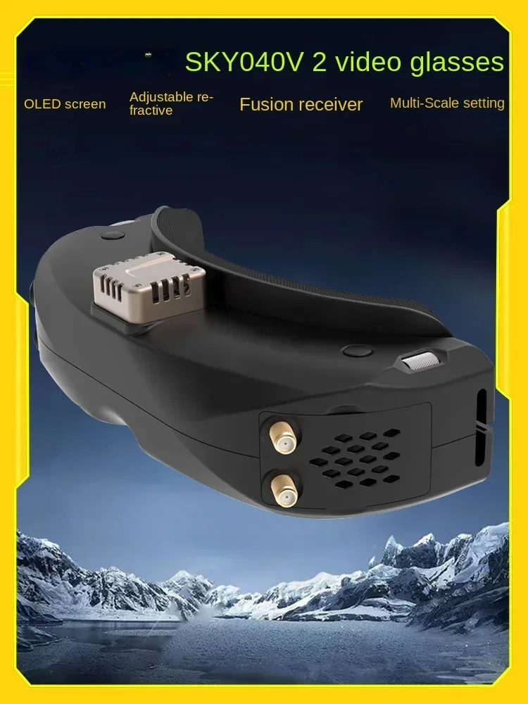 Sky04o V2 видео очки OLED 5,8G Fusion двойной приемник 040 передача аналоговых изображений FPV
Sky04o V2 видео очки OLED 5,8G Fusion двойной приемник 040 передача аналоговых изображений FPV