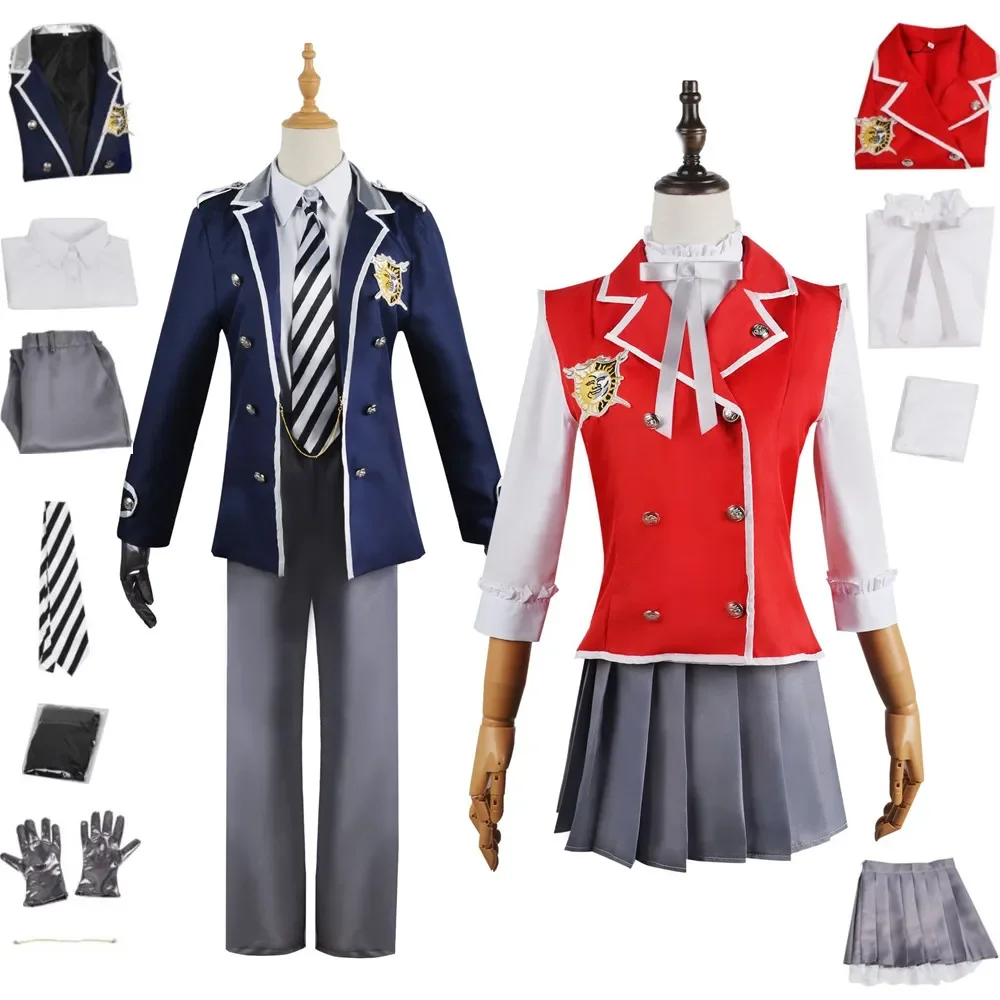 TV The M Riders Eric Campbell MAGIC Cosplay Costume Halloween Adult Man Woman Anime Red Blue School Uniform Suit
TV The M Riders Eric Campbell MAGIC Cosplay Costume Halloween Adult Man Woman Anime Red Blue School Uniform Suit