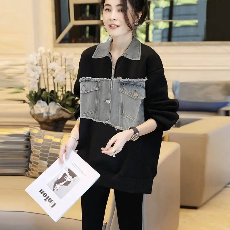With Zipper Black Pullovers Graphic Tops Full Zip Up Sweatshirts for Women Long Sleeve Sweat-shirt Y2k Style Kpop Female Clothes
With Zipper Black Pullovers Graphic Tops Full Zip Up Sweatshirts for Women Long Sleeve Sweat-shirt Y2k Style Kpop Female Clothes