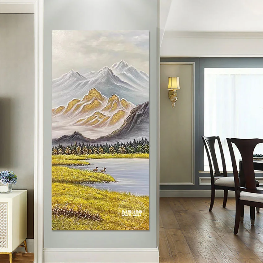 3d Picture Beautiful Scenery Mountain Abstract Canvas Art Wall No Framed Handpainted Deer Oil Painting For Bedroom Decorative
3d Picture Beautiful Scenery Mountain Abstract Canvas Art Wall No Framed Handpainted Deer Oil Painting For Bedroom Decorative