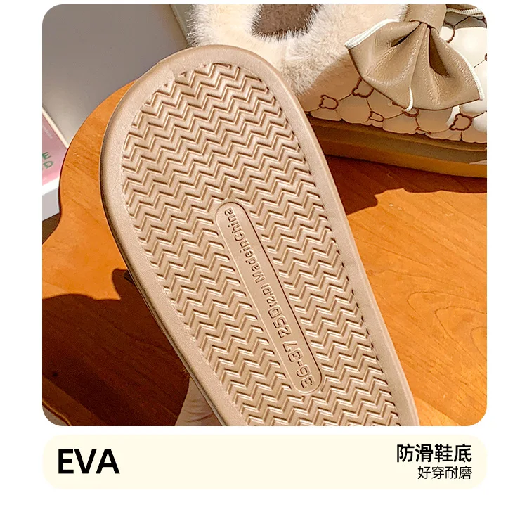 Winter Women Snow Boots Cute Bow Cotton Shoes Waterproof Down Short Barrel Ankle Boots Home Comfort Thick Soled Plush Boots Winter Women Snow Boots Cute Bow Cotton Shoes Waterproof Down Short Barrel Ankle Boots Home Comfort Thick Soled Plush Boots