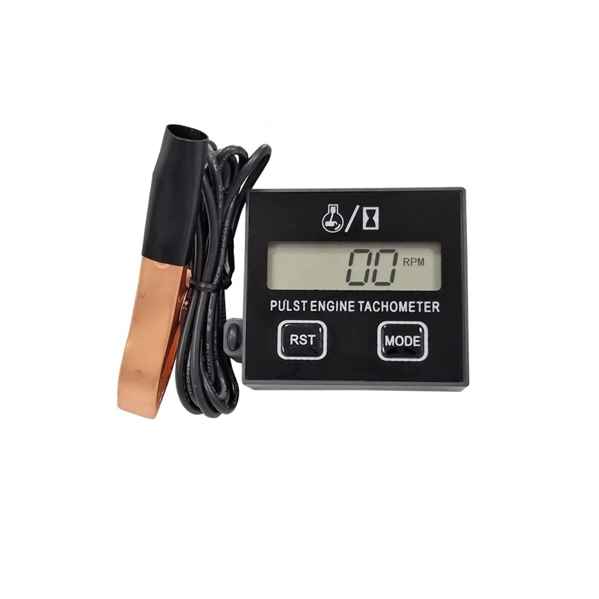 Digital Gasoline Engine Tachometer Resettable Inductive Contact Tachometer for Chain Saw Engine Lawnmower
Digital Gasoline Engine Tachometer Resettable Inductive Contact Tachometer for Chain Saw Engine Lawnmower
