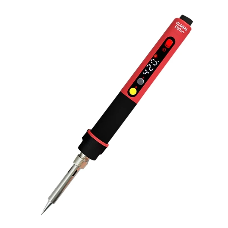 E60WT Electric Soldering Iron LED Digital Adjustable Temperature EU/US Welding 517A
E60WT Electric Soldering Iron LED Digital Adjustable Temperature EU/US Welding 517A