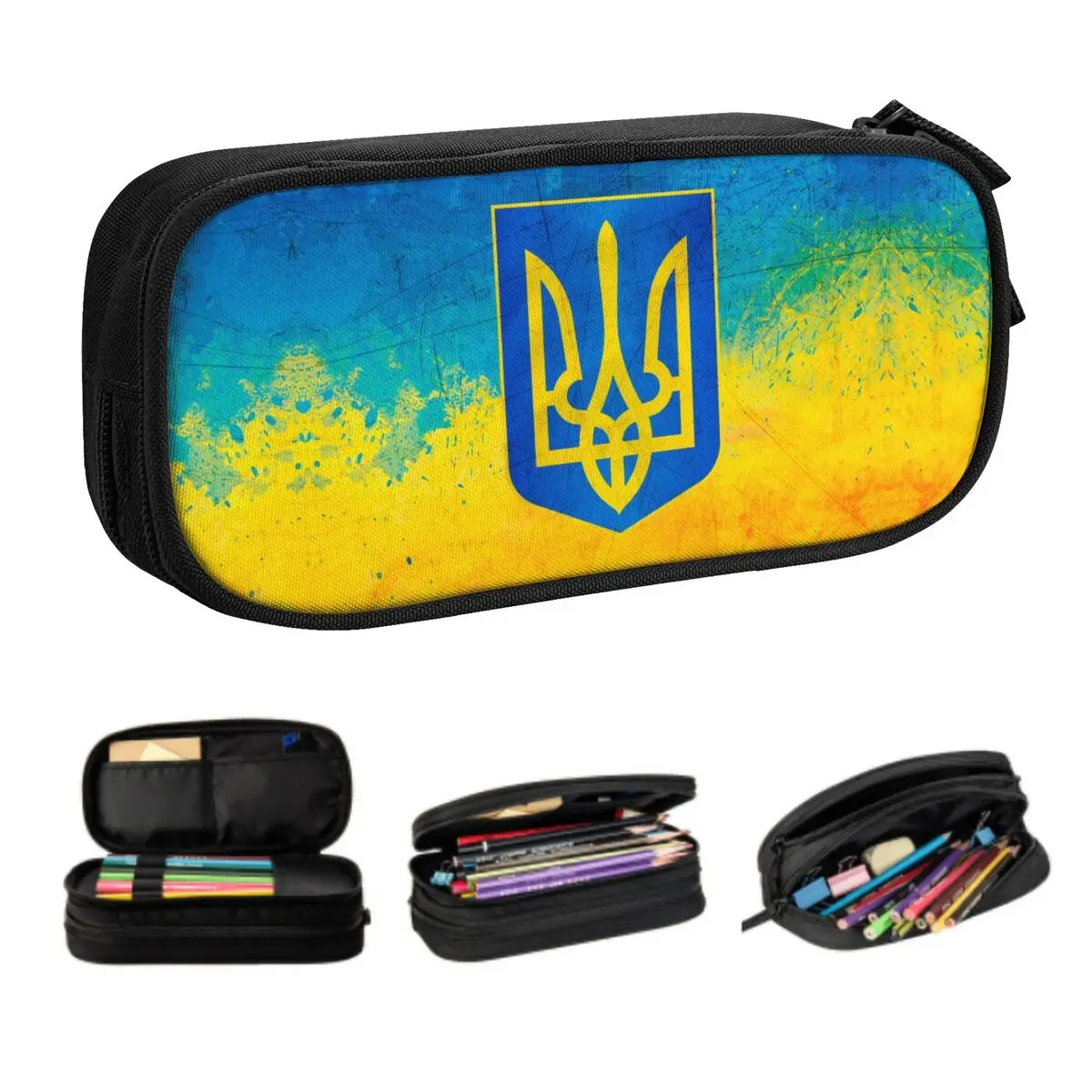 Корейский индивидуальный украинский карандаш с изображением флага для мальчиков, большой контейнер для ручек и ручек для хранения в украинском стиле, канцелярские принадлежности
Корейский индивидуальный украинский карандаш с изображением флага для мальчиков, большой контейнер для ручек и ручек для хранения в украинском стиле, канцелярские принадлежности