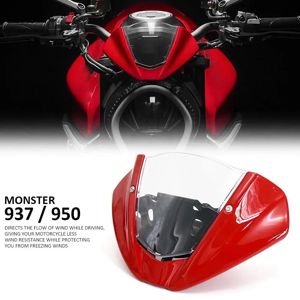Topteng Windshield WindScreen for DUCATI Monster 937 / 950 2021-2022 Carbon Motorcycle Accessories
Topteng Windshield WindScreen for DUCATI Monster 937 / 950 2021-2022 Carbon Motorcycle Accessories