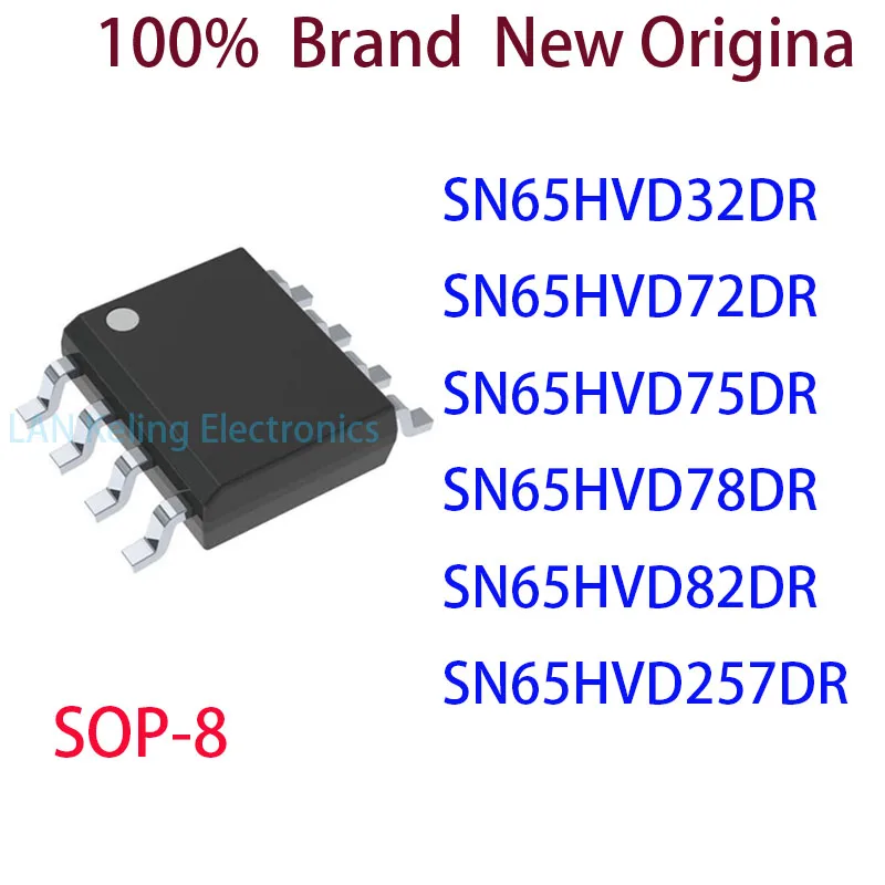 SN65HVD32DR SN65HVD72DR SN65HVD75DR SN65HVD78DR SN65HVD82DR SN65HVD257DR 100% Новый оригинальный IC SOP-8
SN65HVD32DR SN65HVD72DR SN65HVD75DR SN65HVD78DR SN65HVD82DR SN65HVD257DR 100% Новый оригинальный IC SOP-8