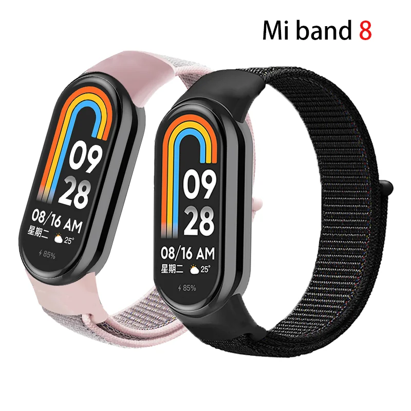 Nylon Loop for xiaomi Mi Band 8 Bracelet SmartWatch Wristband Correa Replacement sport pulsera watchband for Miband 8 NFC Strap
Nylon Loop for xiaomi Mi Band 8 Bracelet SmartWatch Wristband Correa Replacement sport pulsera watchband for Miband 8 NFC Strap