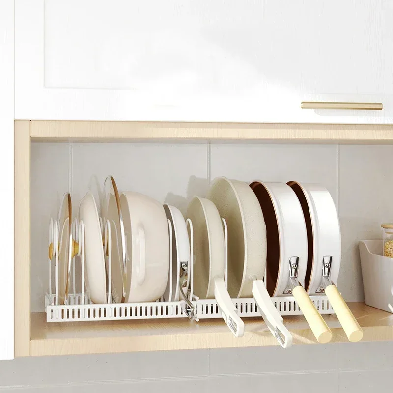 Board Kitchen Storage Lid Stand Cabinet Sink Bowls Pan Telescopic Rack Pot Holder Dish Cover Cutting Pantry Organizer
Board Kitchen Storage Lid Stand Cabinet Sink Bowls Pan Telescopic Rack Pot Holder Dish Cover Cutting Pantry Organizer