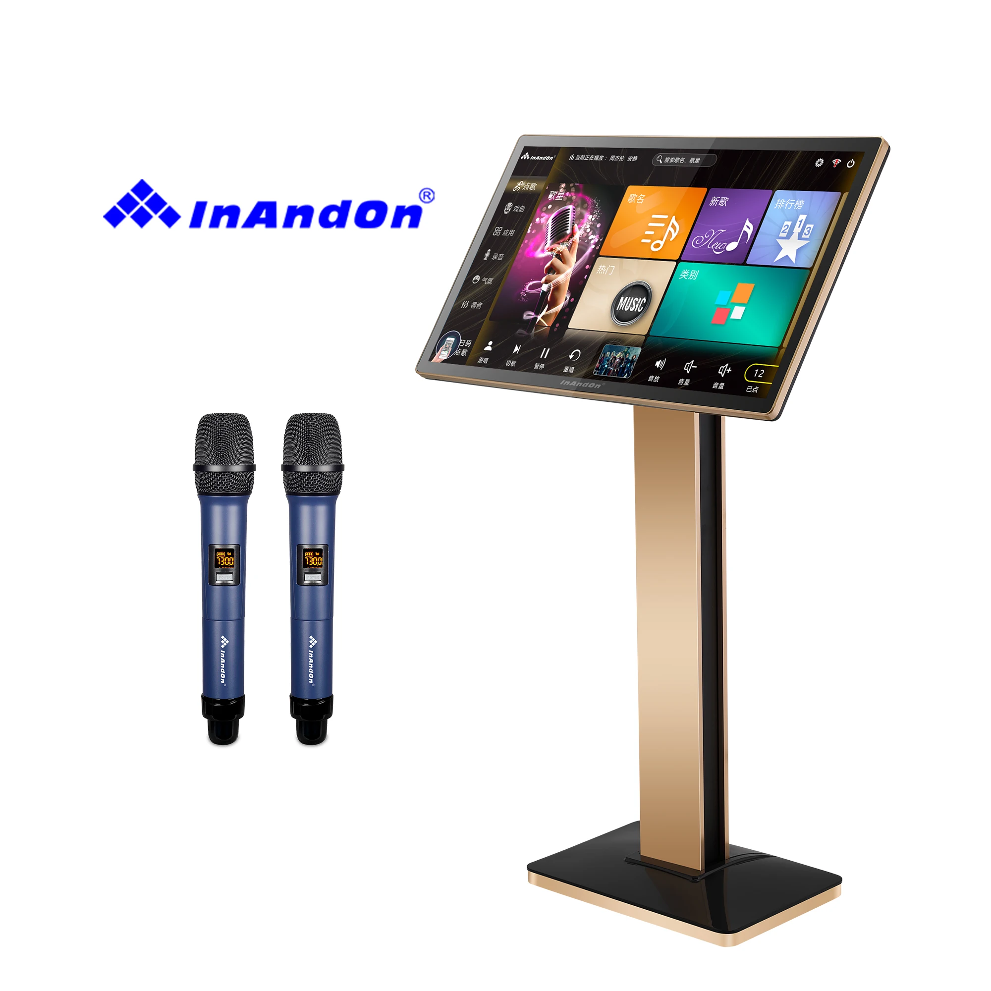 InAndOn Karaoke Machine 21.5 4IN1 1T Home Party Machine Karaoke Set Smart Song-Selection Karaoke Player
InAndOn Karaoke Machine 21.5 4IN1 1T Home Party Machine Karaoke Set Smart Song-Selection Karaoke Player