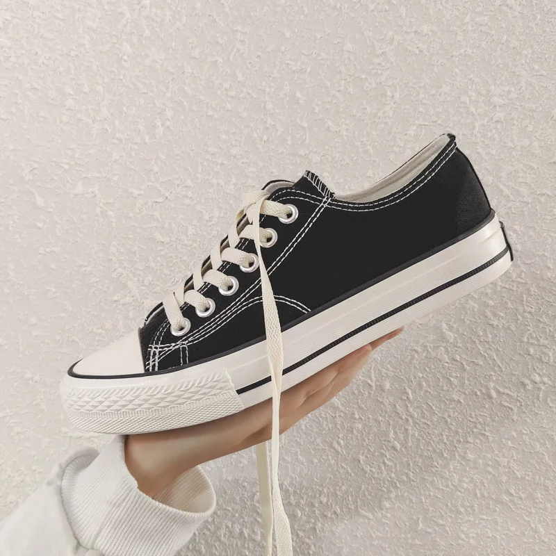 Large Size 44 Low Cut Lace Up Vulcanized Canvas Sneaker Shoes For Boy Girl Women Men
Large Size 44 Low Cut Lace Up Vulcanized Canvas Sneaker Shoes For Boy Girl Women Men