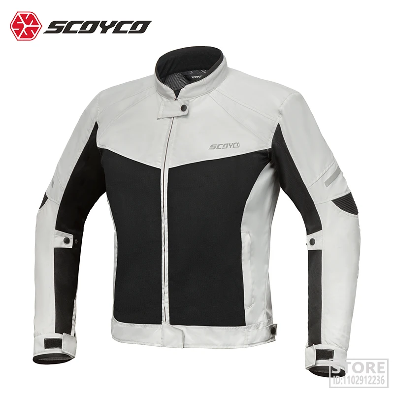 

SCOYCO Motorcycle Jacket Summer Motorbike Riding Protective Coat Motorcyclist Safety Clothing Men Women CE Certified Protectors