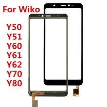 Écran tactile LCD pour Wiko Y80, Y70, Y60, Y61, Y50, pièces de rechange=