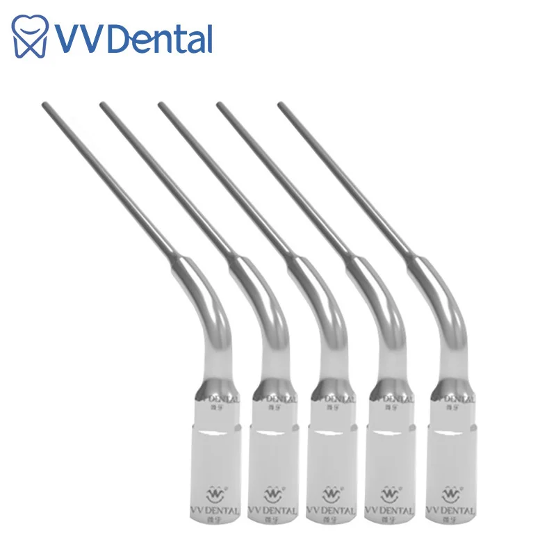 

5pcs Dental Endo Tips Ultrasonic Scaler Tip For EMS Woodpecker Handpiece Dentistry Teeth Cleaning for Endodontics Oral Hygiene