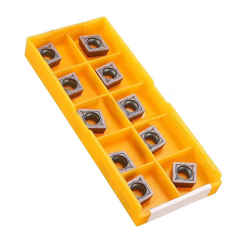 Carbide Alloy Blade Carbide Inserts CCMT32.51 CNC Carbide Inserts Lathe VP15TF 10pcs Blade Industry And Commerce
Carbide Alloy Blade Carbide Inserts CCMT32.51 CNC Carbide Inserts Lathe VP15TF 10pcs Blade Industry And Commerce