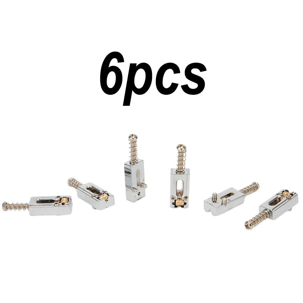 6 Pcs Roller Bridge Tremolo Saddles For Strat TL Electric Guitar Chrome Color Guitar Bridge Ball String Saddle Replacement
6 Pcs Roller Bridge Tremolo Saddles For Strat TL Electric Guitar Chrome Color Guitar Bridge Ball String Saddle Replacement