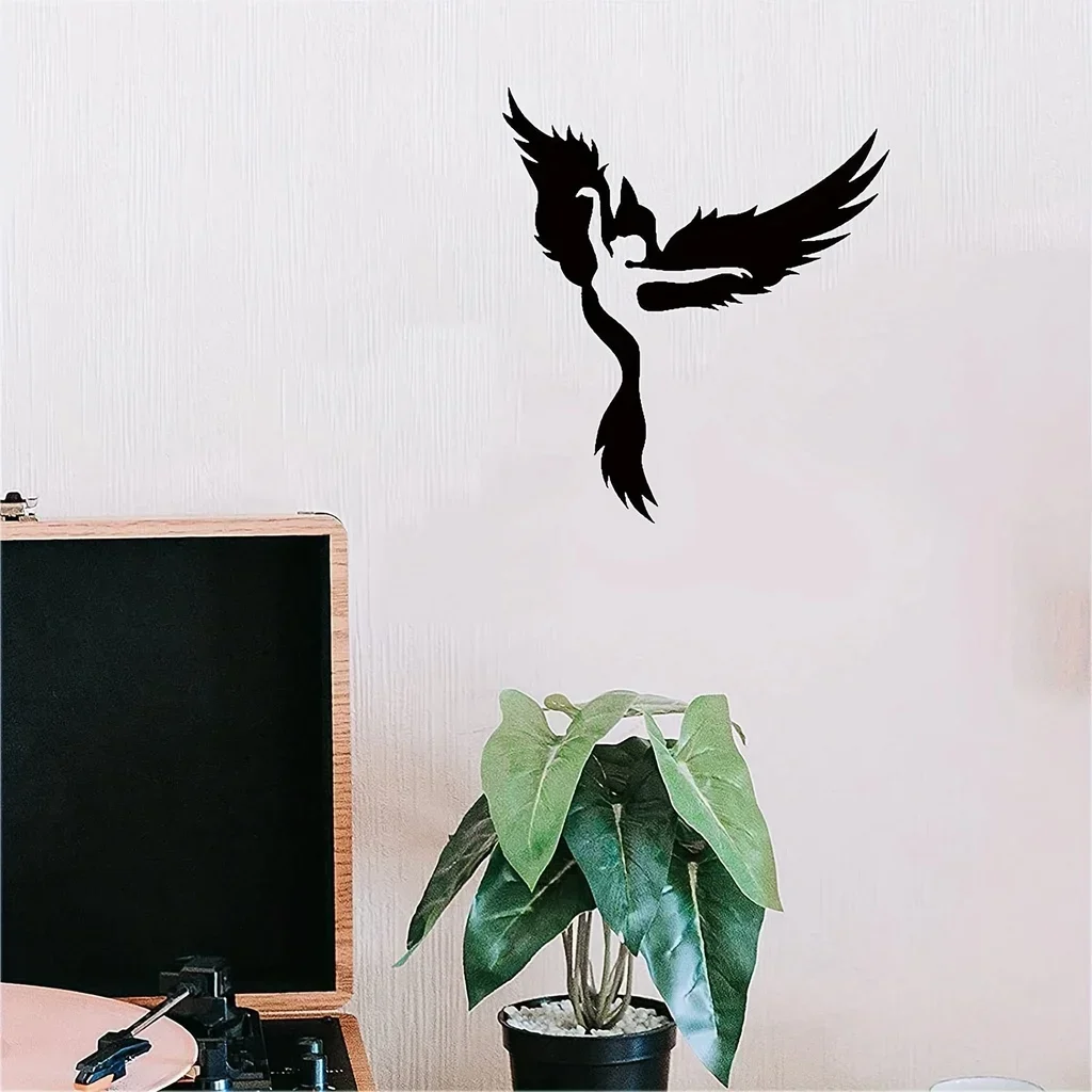 CIFBUY Deco 1pc Metal Phoenix home Decor Human Shaped Phoenix Wall Hanging Art Iron Wall Sculpture decor Phoenix Modern Wall Sil
CIFBUY Deco 1pc Metal Phoenix home Decor Human Shaped Phoenix Wall Hanging Art Iron Wall Sculpture decor Phoenix Modern Wall Sil