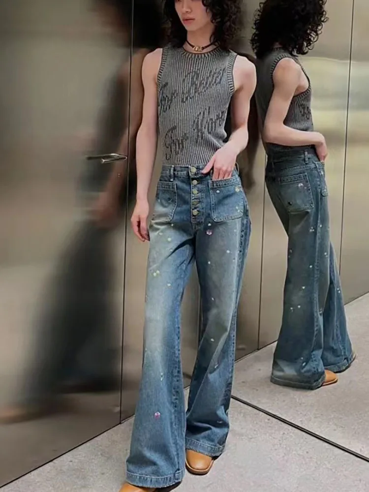 y2k spring and summer gradient color wash print jeans for women2023 fashion high waist straight cotton wide leglarge femme pants
y2k spring and summer gradient color wash print jeans for women2023 fashion high waist straight cotton wide leglarge femme pants