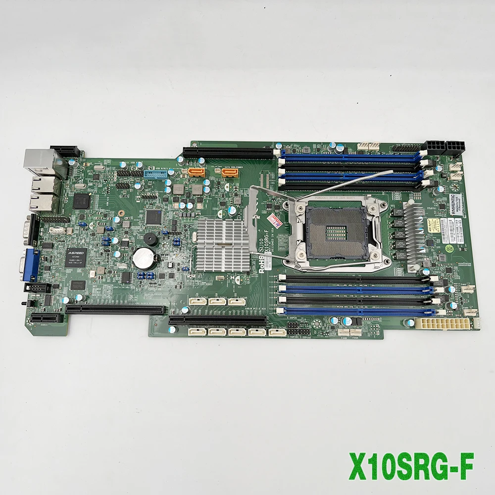 X10SRG-F For Supermicro X99 C612 DDR4 Support E5-26 V3 V4 Blade Server Motherboard High Quality
X10SRG-F For Supermicro X99 C612 DDR4 Support E5-26 V3 V4 Blade Server Motherboard High Quality