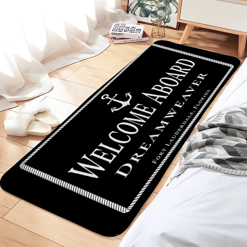 Carpets for Kitchen Absorbent Mat Boat Name Doormat Entrance Door Home Decoration Bathroom Floor Mats Hallway Carpet Rugs Rug
Carpets for Kitchen Absorbent Mat Boat Name Doormat Entrance Door Home Decoration Bathroom Floor Mats Hallway Carpet Rugs Rug