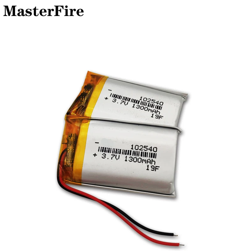 4pcs/lot 102540 1300mah 3.7V Lithium Polymer Battery For VR Glasses Table Lamp Electric Tool Rechargeable Li-polymer Batteries
4pcs/lot 102540 1300mah 3.7V Lithium Polymer Battery For VR Glasses Table Lamp Electric Tool Rechargeable Li-polymer Batteries