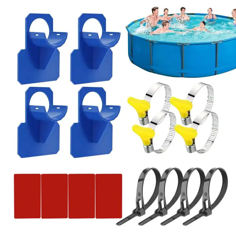 

Above Ground Pool Pipe Holders Pool Water Pipe Holders Set Preventing Pipes Sagging Accessory For Swimming Pool Above Ground
