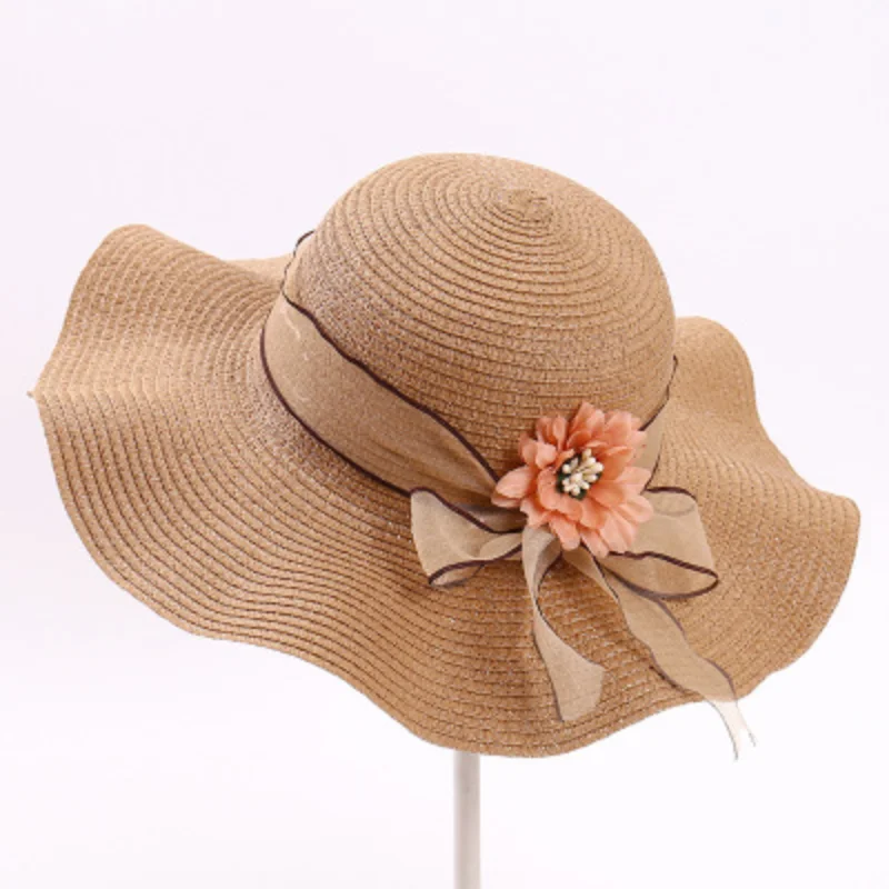 Summer Bow Sun Hat Ladies Elegant Wide Brim Hat Female Sunscreen Vintage Hats Straw Beach Hat
Summer Bow Sun Hat Ladies Elegant Wide Brim Hat Female Sunscreen Vintage Hats Straw Beach Hat