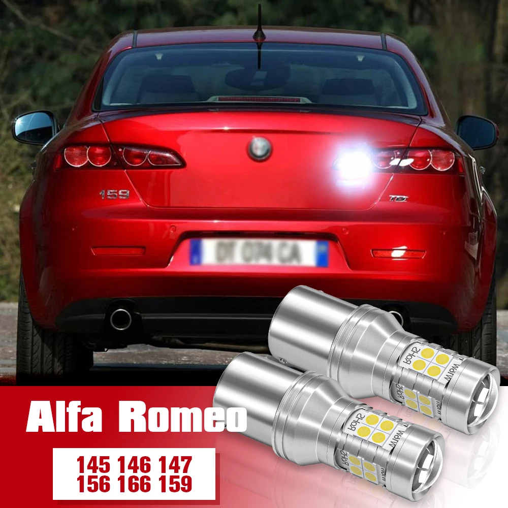 

Reverse Light Accessories 2pcs LED Bulb Lamp For Alfa Romeo 145 146 147 156 166 159 1995-2012 2006 2007 2008 2009 2010 2011
