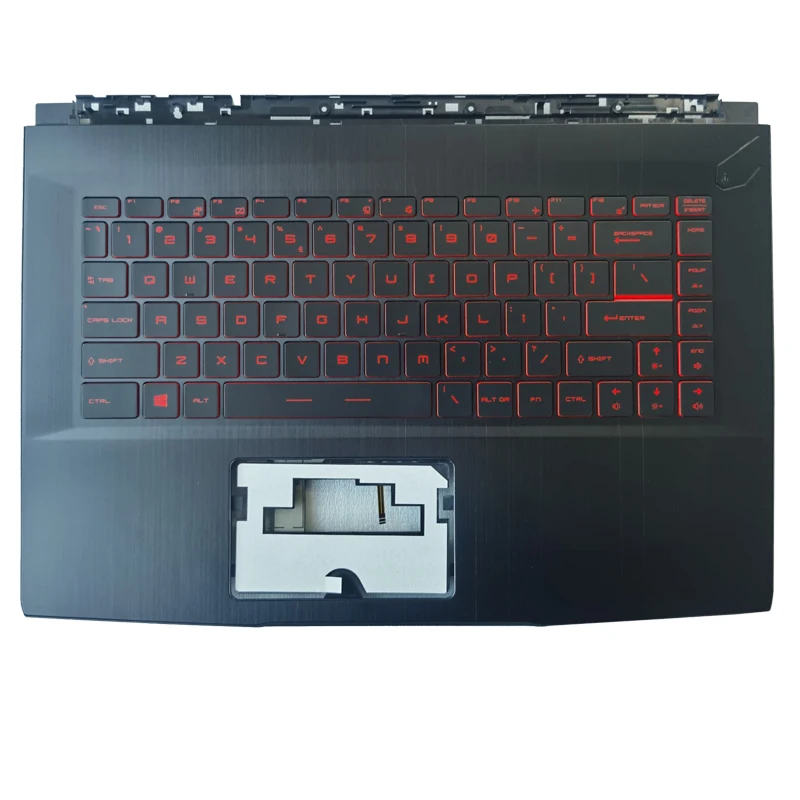 Новая клавиатура для ноутбука с верхней крышкой для рук для MSI GF65 16W1 GF65VR с подсветкой
Новая клавиатура для ноутбука с верхней крышкой для рук для MSI GF65 16W1 GF65VR с подсветкой
